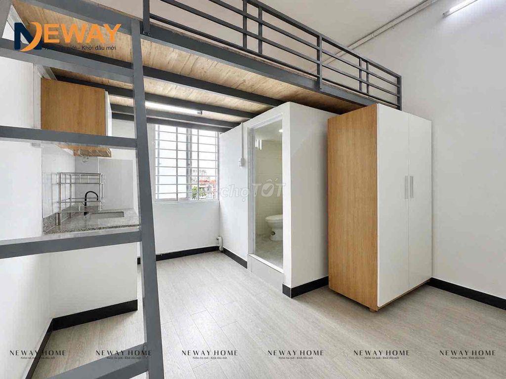CHO THUÊ PHÒNG GÁC CỬA SỔ TRỜI SẴN NỘI THẤT NGAY ÂU CƠ,ĐH VĂN HIẾN