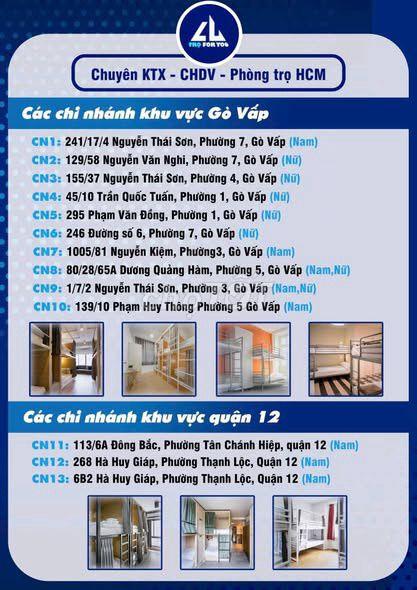 Sẵn phòng giá rẻ - 5 phút qua Đại Học Công Nghiệp - Văn Lang