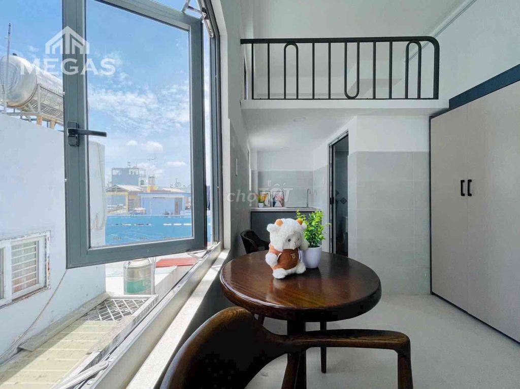 CHO THUÊ PHÒNG DUPLEX MỚI 100% CÓ THANG MÁY GẦN ĐẦM SEN,ĐH VĂN HIẾN🔥