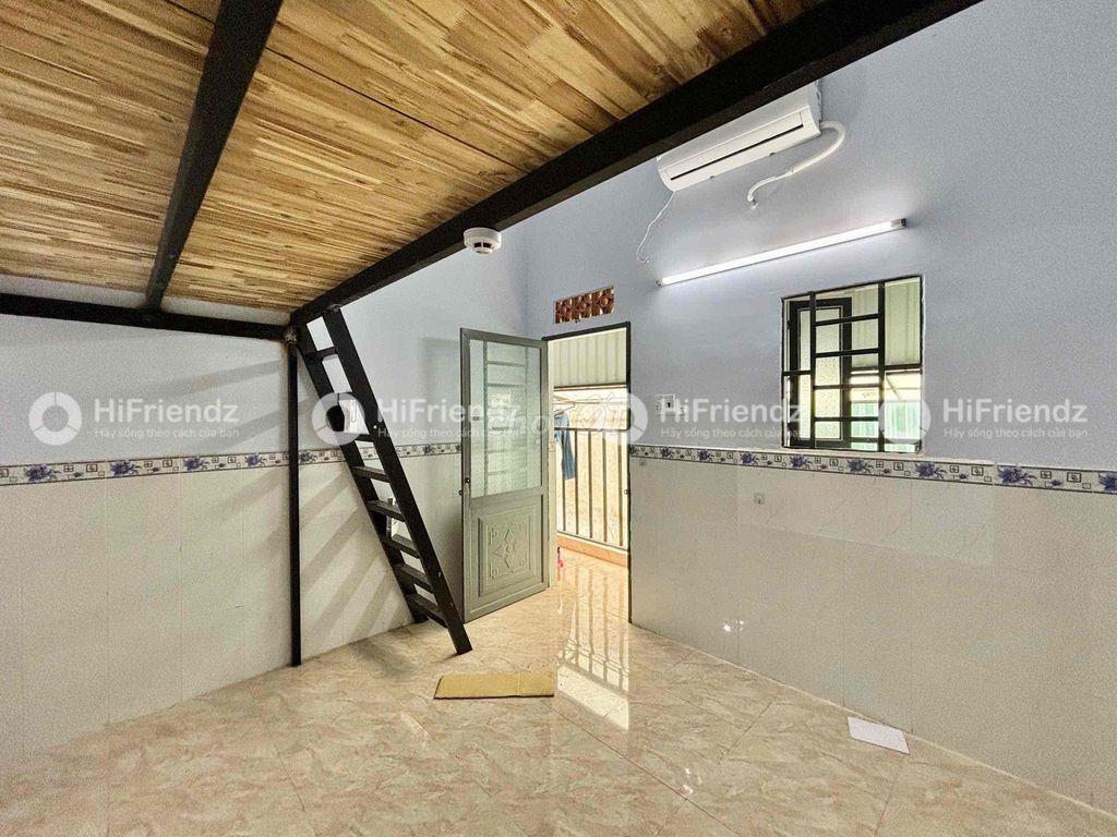 Cho Thuê Phòng Gác Rộng Rãi Sẵn Máy Lạnh Gần Đại Học Văn Hiến, Tân Phú