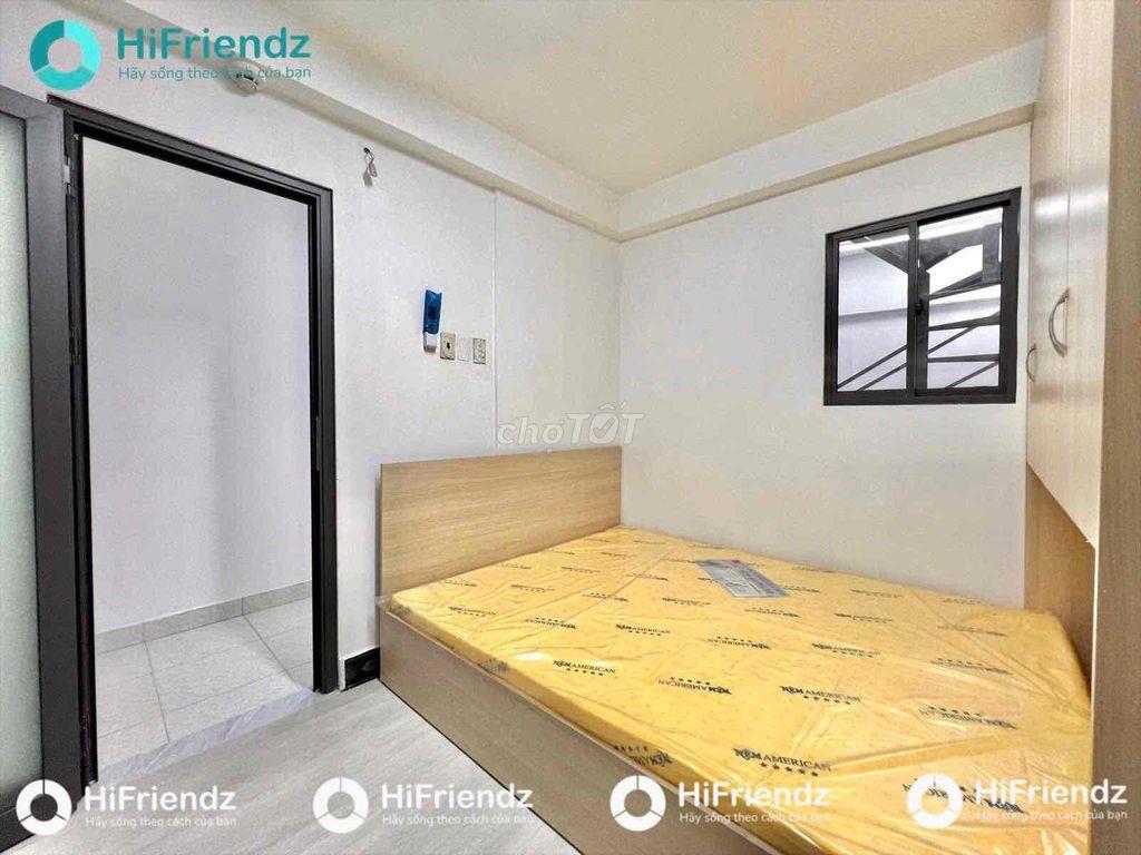 Cho Thuê Phòng Cửa Sổ Mới Xây Đầy Đủ Nội Thất Tiện Đi Đại Học Văn Hiến