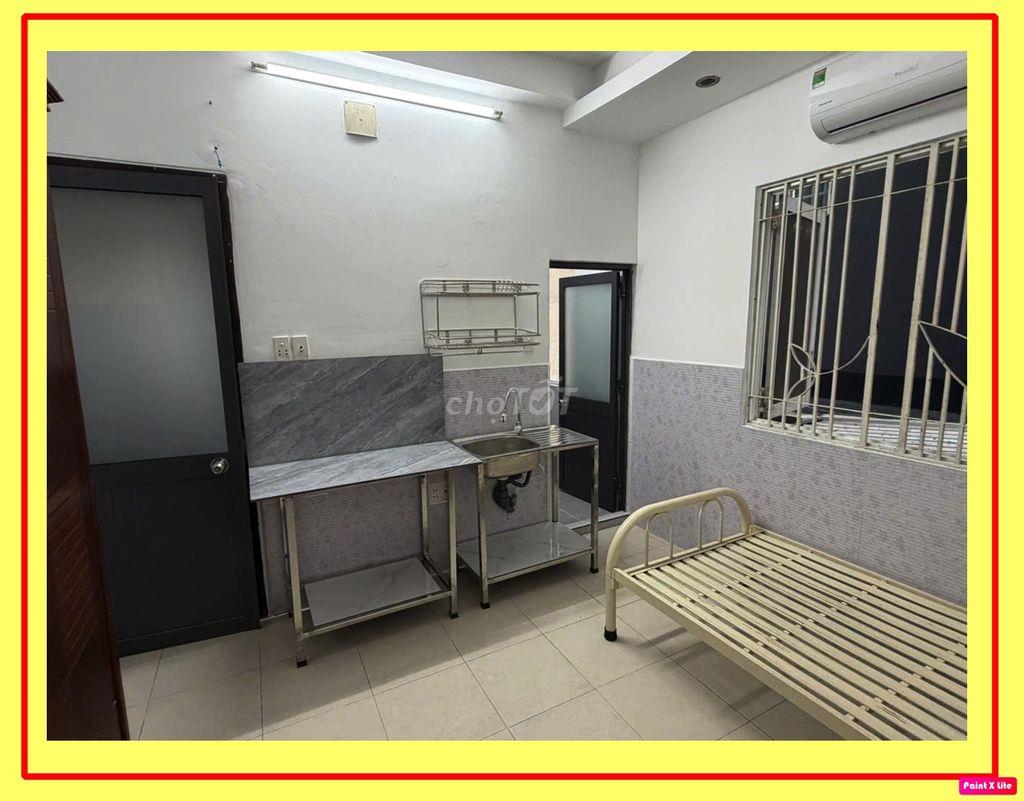 Phòng mini Biệt thự Bình Lợi, full nội thất, chỉ cho 1 nữ thuê