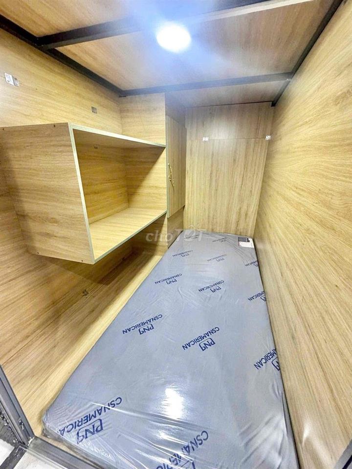 🏡 Gần CĐ CÔNG NGHỆ TPHCM - SLEEPBOX MỚI 100%–CÓ THANG MÁY +  BAN CÔNG🏡