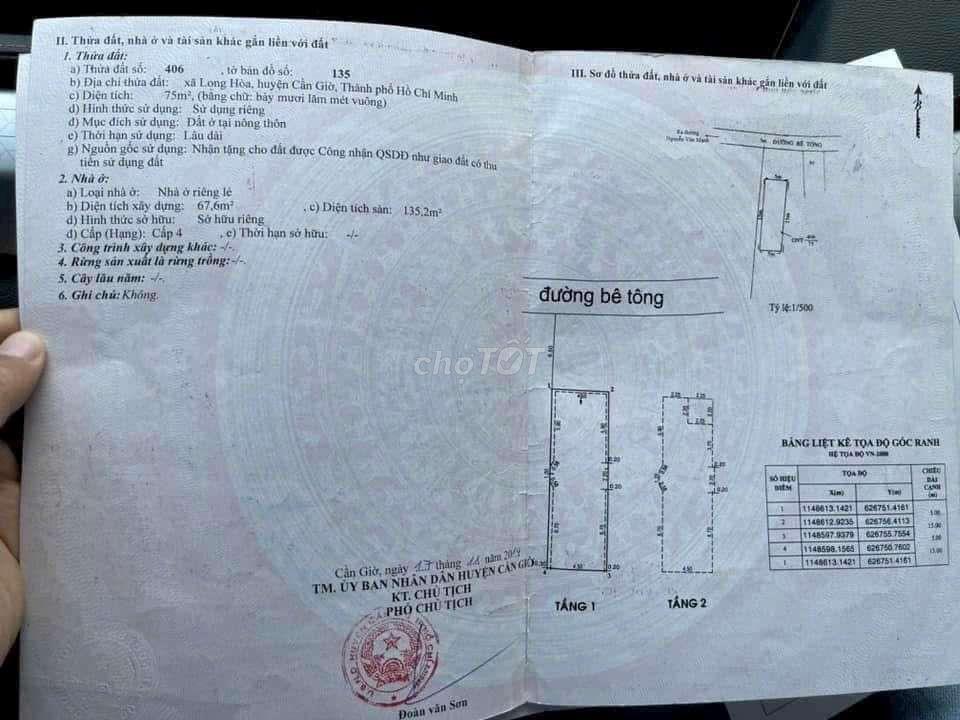 CẦN BÁN GẤP NHÀ ĐẸP GẦN VINHOMES