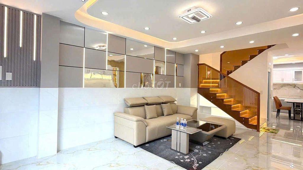 NHÀ DT KHỦNG 5X15 TRỆT LẦU 4PN 