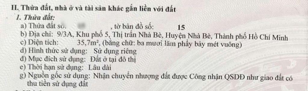 cần bán nhà hẻm 1716htp