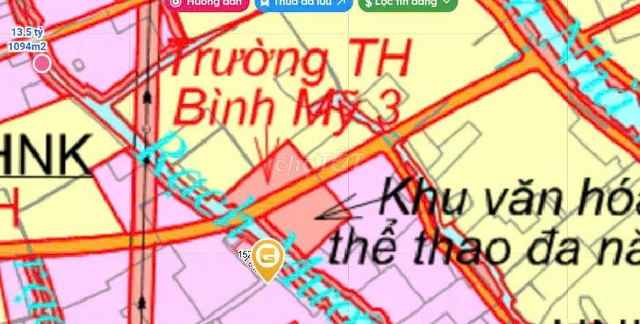 Cần bán 9 lô 1511m2 đất full thổ MT Huỳnh Thị Dần, Bình Mỹ