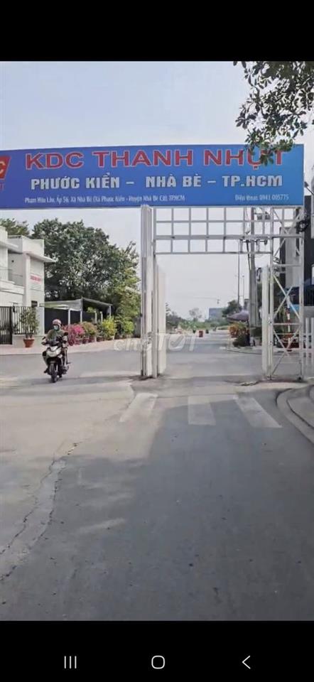 200m2 nền B Thự, DA Thanh Nhựt, góc Phạm H Lầu + Nguyễn H Thọ, Nhà Bè