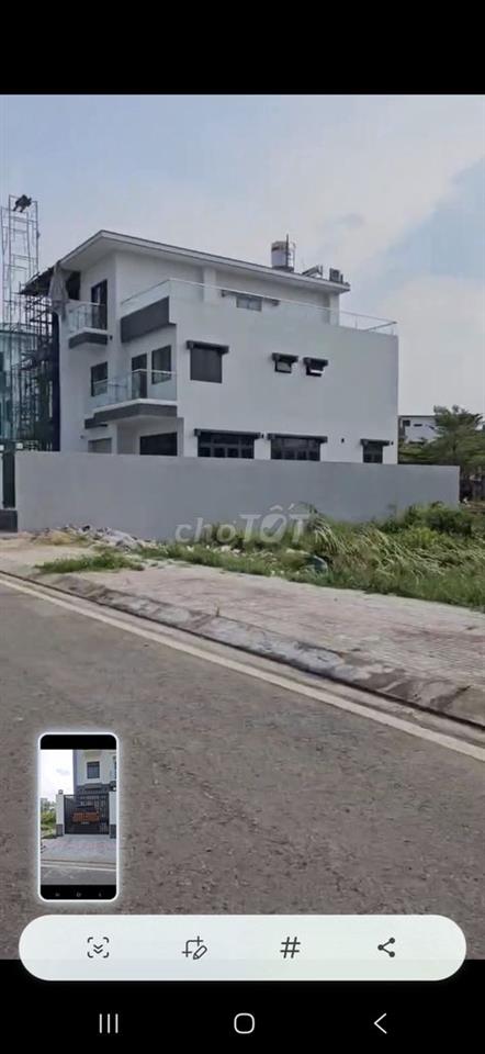 200m2 nền B Thự, DA Thanh Nhựt, góc Phạm H Lầu + Nguyễn H Thọ, Nhà Bè