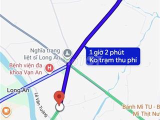 Bán 6.000m2 thổ cư, 2MT QL1A, Gần Cầu Voi, xã Nhị Thành, Thủ Thừa, LA