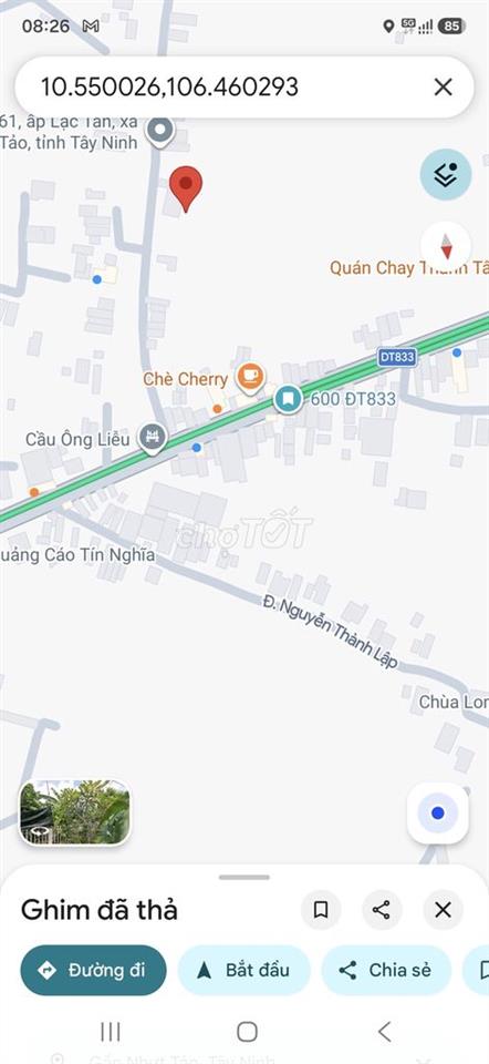 Bán 1.051m2 thổ + nhà c4, đường ôtô 7 chổ, gần tuyến tránh Tân An, LA