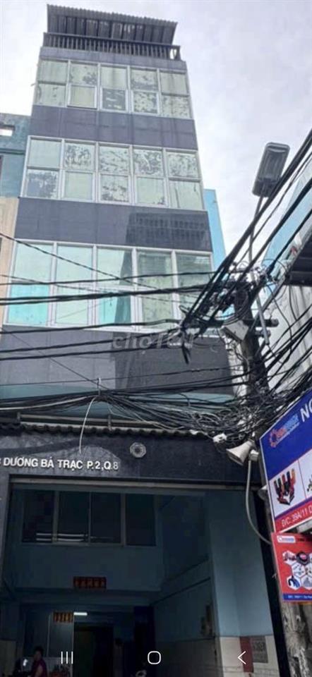  nhà 6 tầng, T máy, 20P cho thuê, 2MT hẻm xe tải, Dươn Bá Trạc, P2,Q8