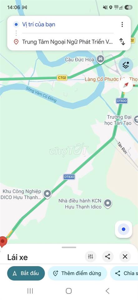 Bán 8.400m2 có 4.500m2 thổ, 2MT đường 830, Lương Bình, Bến Lức, LA