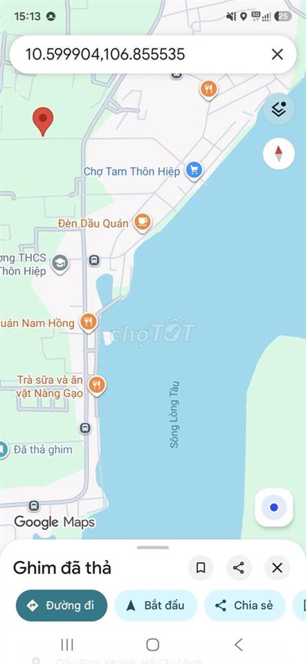 Bán 5,7ha, 2MT đường X Tải, cách MT Tam Thôn Hiệp 150m, TT Hiệp,CG