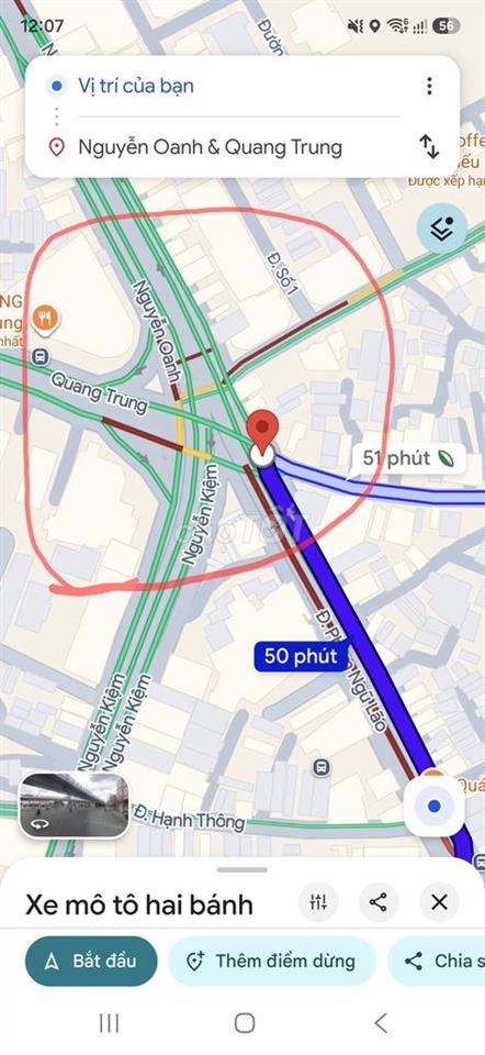 MT Nguyễn Oanh, góc ngã 5 chuồn Chó, p3.. Gò Vấp cũ