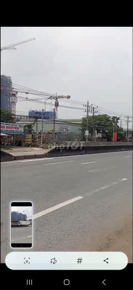 Bán 2,015m2 đất thổ + xưởng nhỏ, MT, QL1A, cách chợ Bình Chánh 1km