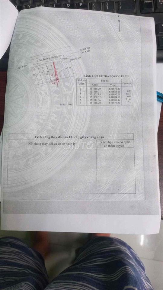 Bán đất Cần Giờ Giồng Ao