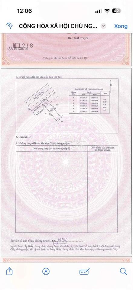 Bán lô đất mặt tiền Lê Thị Bay kinh doanh buôn bán tự do,cách TL15 50m