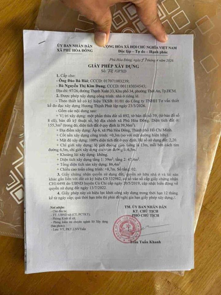 Đất chính chủ xây dựng ngay, 1 sẹc ngắn Lê Thị Bay thông ra đường 130