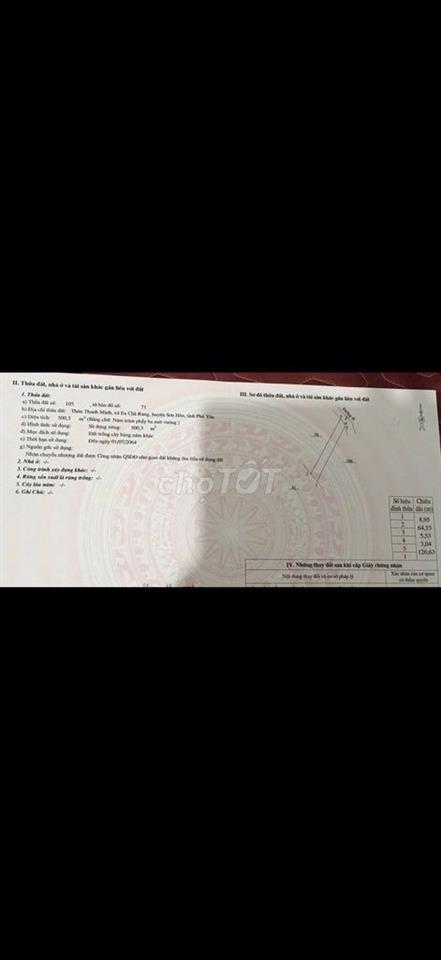 Em Bán 2 lô 520m vuông/lô. Xã lỗ 125tr/lô.Nhanh lẹ