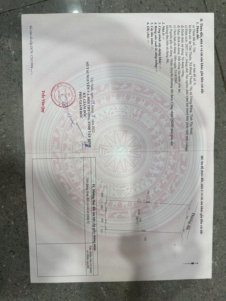 ĐẤT KHU DÂN CƯ. 700K.m2