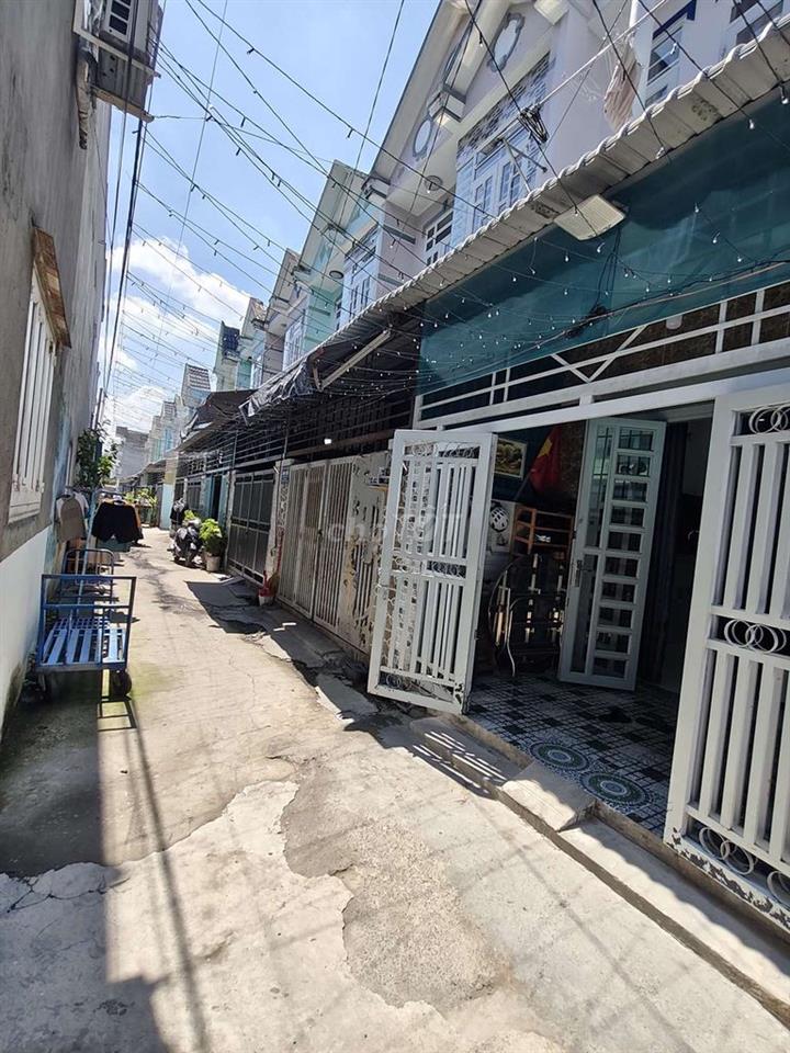 NHÀ 2 MẶT TIỀN HẺM