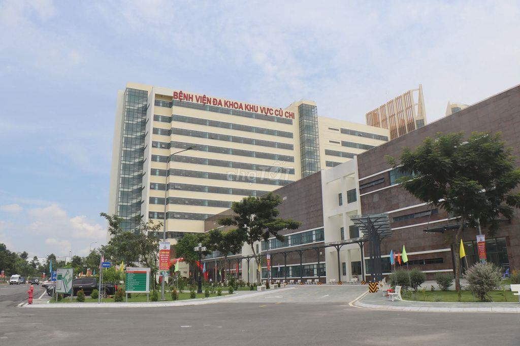Bán nhanhđất 100m2 giá 570tr gần bệnh viện đakhoa Củ Chi sổ hồng riêng