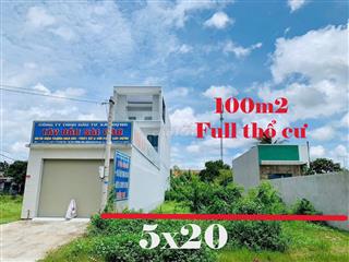 Bán nhanhđất 100m2 giá 570tr gần bệnh viện đakhoa Củ Chi sổ hồng riêng