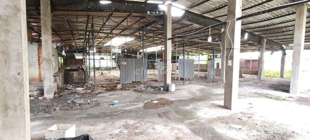 Kho xưởng mặt tiền Tân Hiệp 9-Hóc Môn. 4000m2 (1000m2 sàn). 50tr/tháng