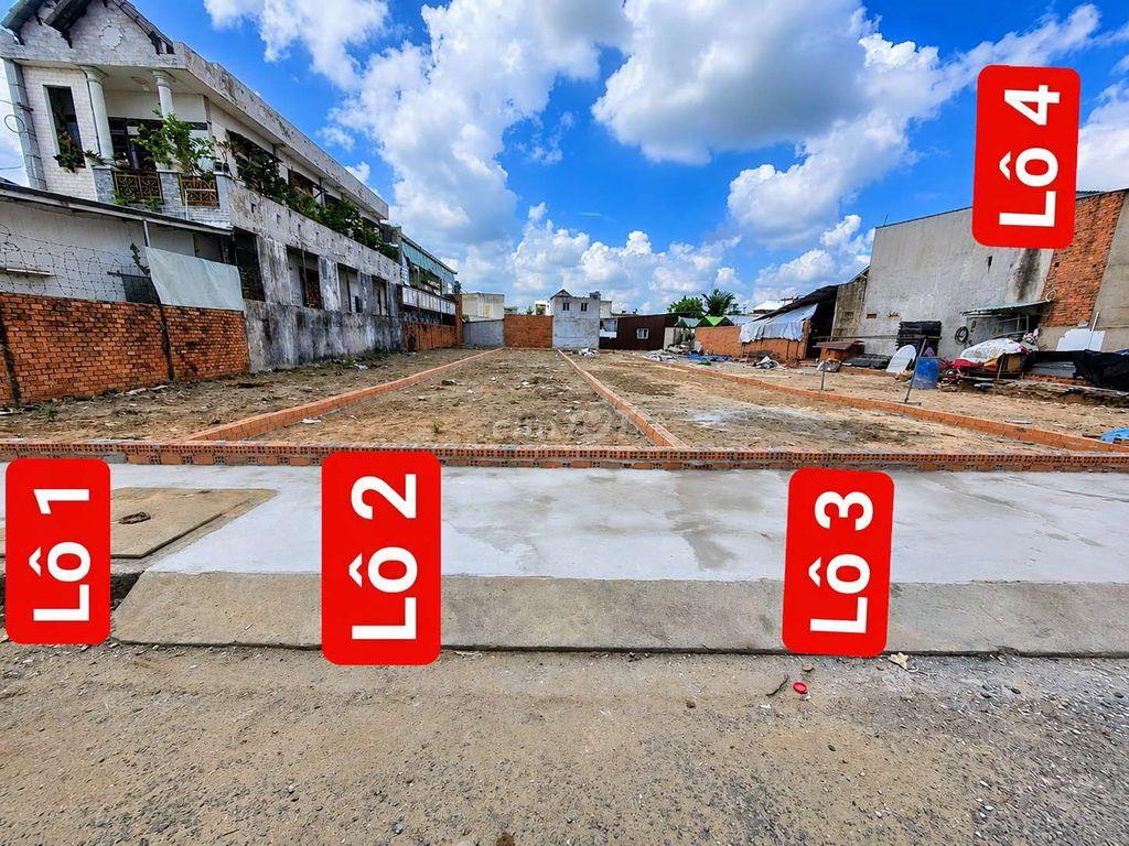 Đất thổ cư mặt tiền Đông Thạnh 7-Hóc Môn.Dt 510m có 106m thổ cư. 7,4ty