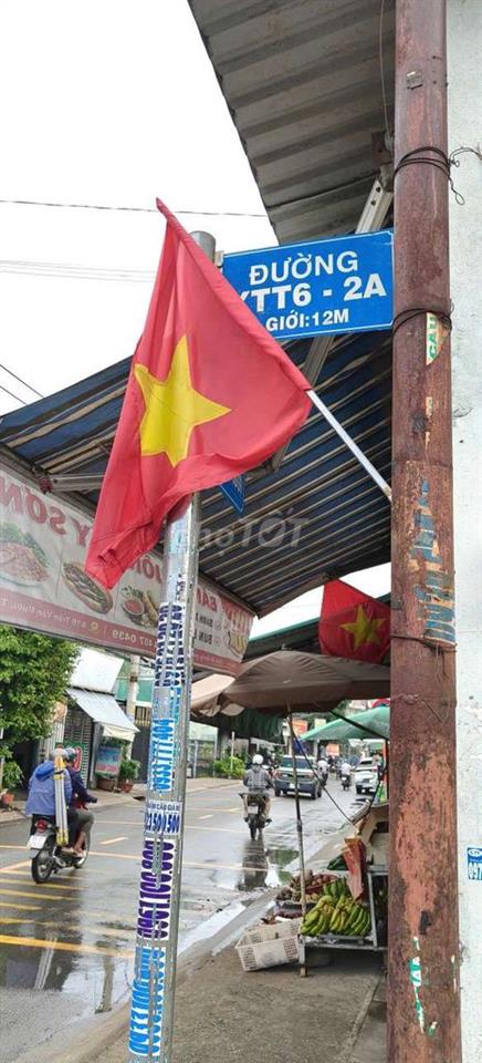 Đất thổ cư mặt tiền Xuân Thới Thượng 6-2A-Hóc Môn.Dt 533m2. 10,6ty