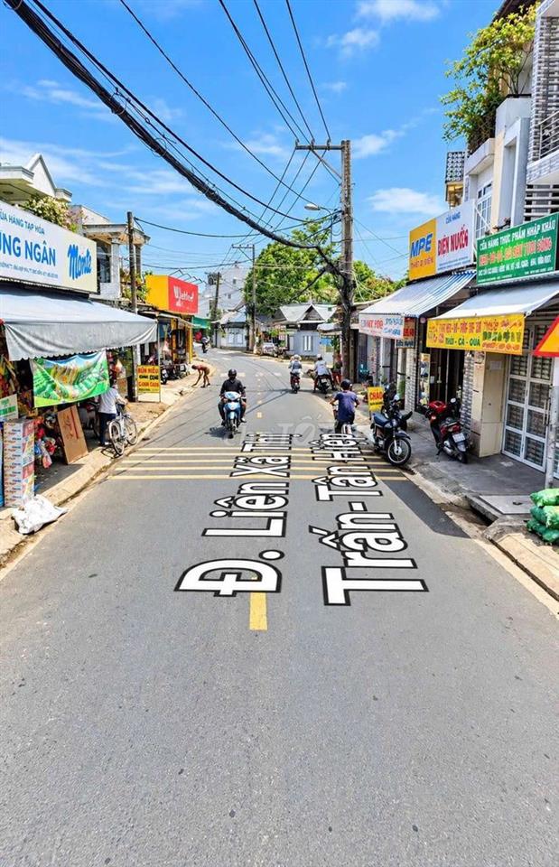 Đất thổ cư mặt tiền đ.Liên Xã Thị Trấn Tân Hiệp.Dt 15x43~630m2. 17ty