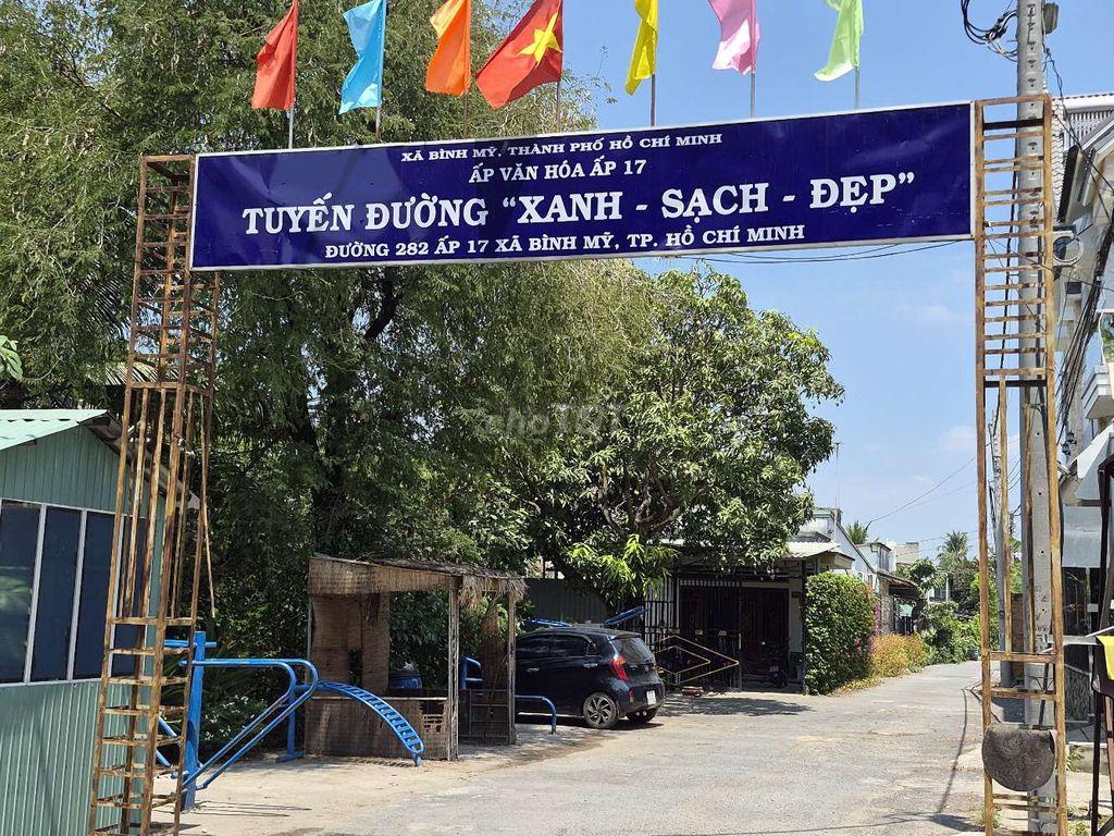 GIÁ CHỈ 1,6 TỶ -BÁN NHÀ  1 TRỆT 1 LẦU – 282 HÀ DUY PHIÊN, XÃ BÌNH MỸ