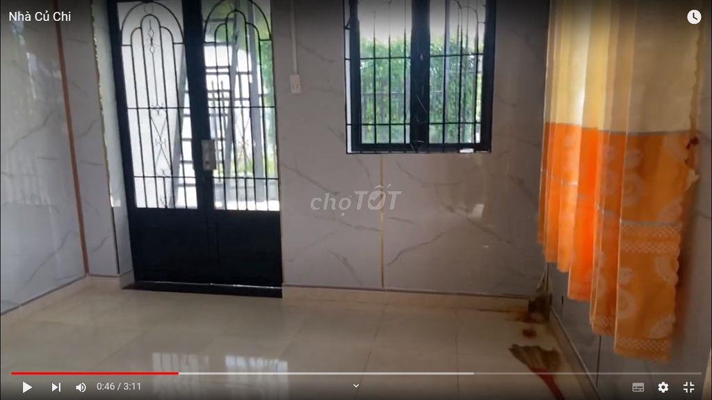 CẦN BÁN NHÀ Chính Chủ TẠI TÂN THẠNH TÂY, CỦ CHI