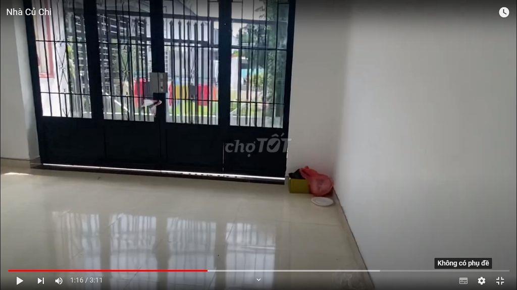 CẦN BÁN NHÀ Chính Chủ TẠI TÂN THẠNH TÂY, CỦ CHI