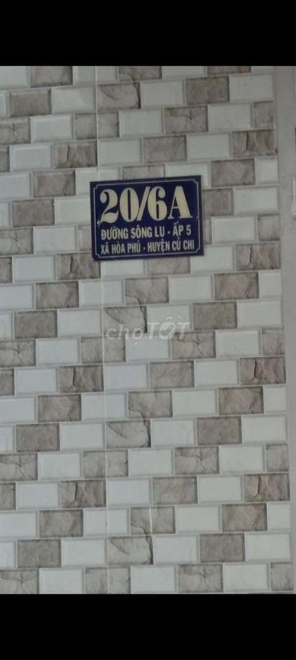 Nhà nguyên căn đường Sông lu, củ chi