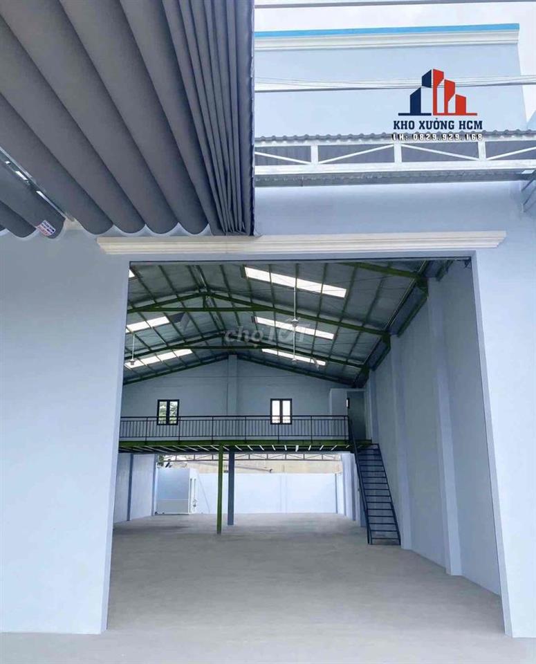 Cho Thuê Xưởng Hóc Môn 600m mới xây