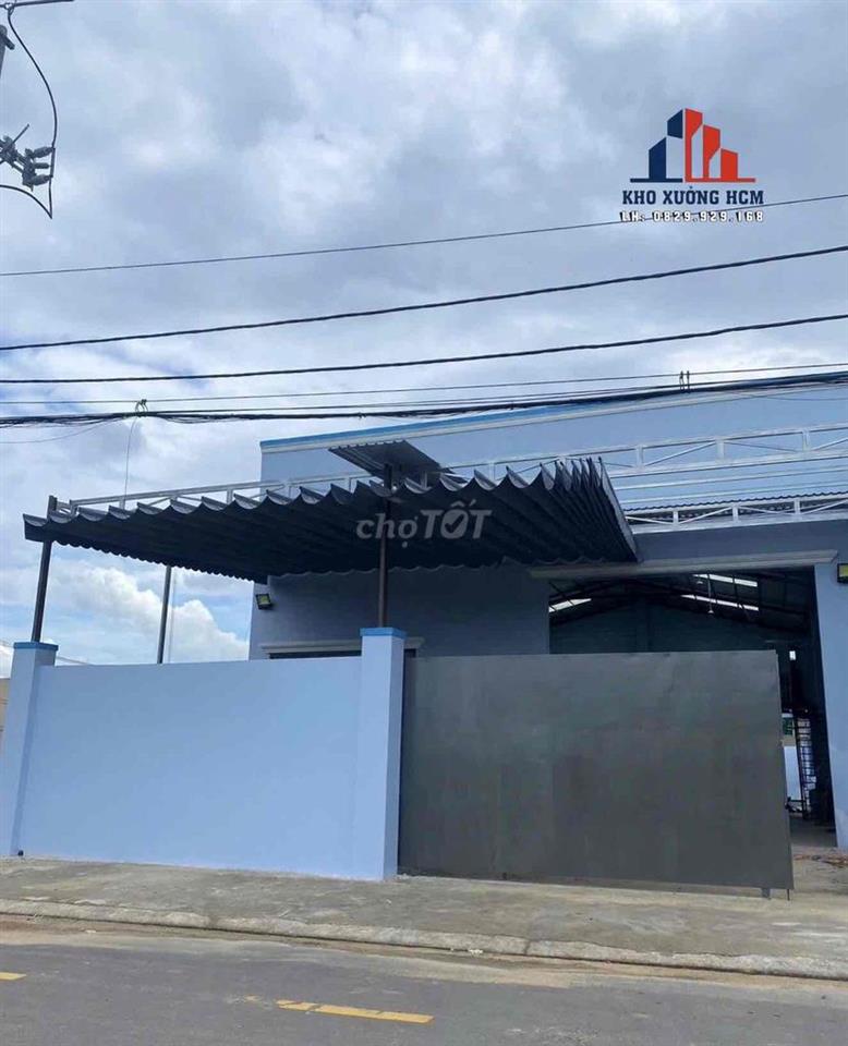 Cho Thuê Xưởng Hóc Môn 600m mới xây