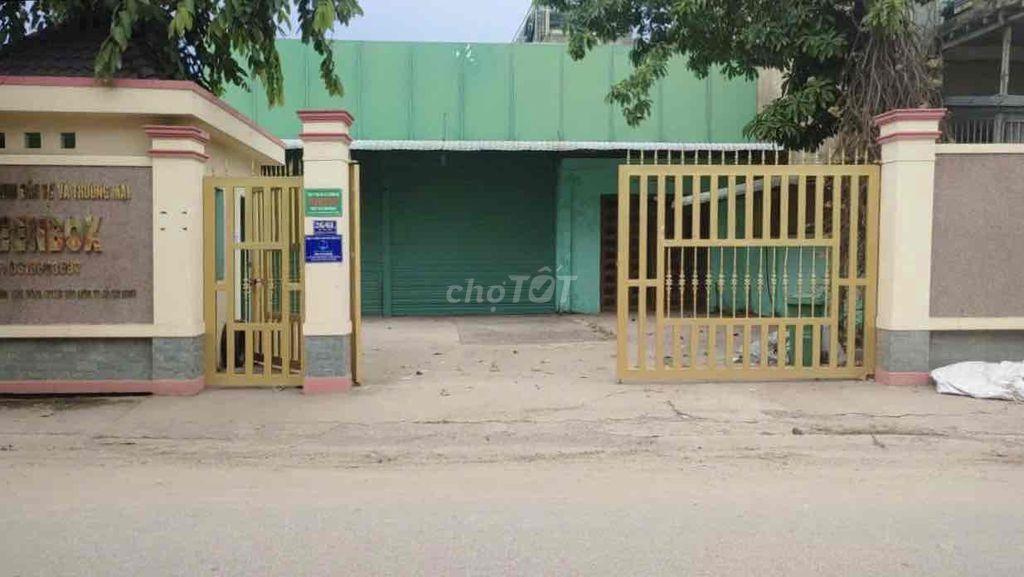 Chủ cần cho thuê nhà xưởng mặt tiền 500 m²