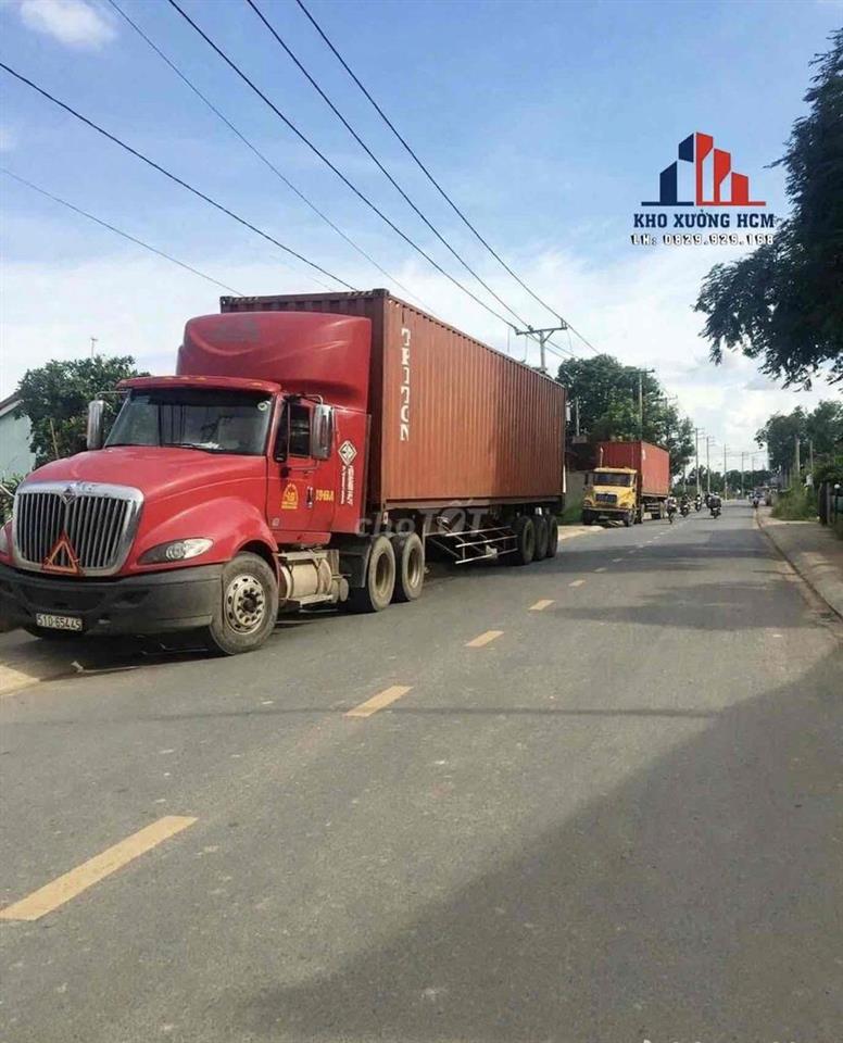 Chủ cần cho thuê nhà xưởng mặt tiền cont 24/24, mới xây