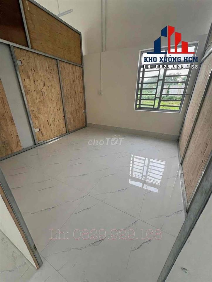 Xưởng mới xây dựng cho thuê khuôn viên 800m²
