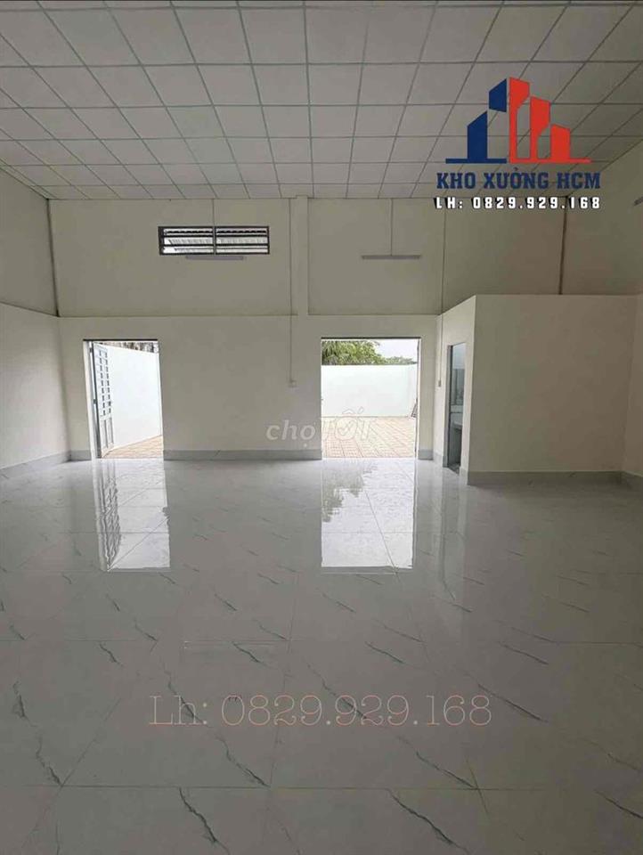 Xưởng mới xây dựng cho thuê khuôn viên 800m²