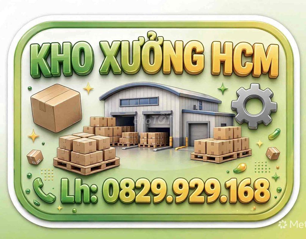 Cần cho thuê nhà xưởng mặt tiền tải lớn ra vào