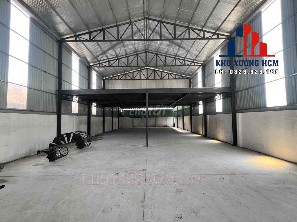 Cho thuê nhà xưởng mặt tiền cont 24/24, dtsd 600m²