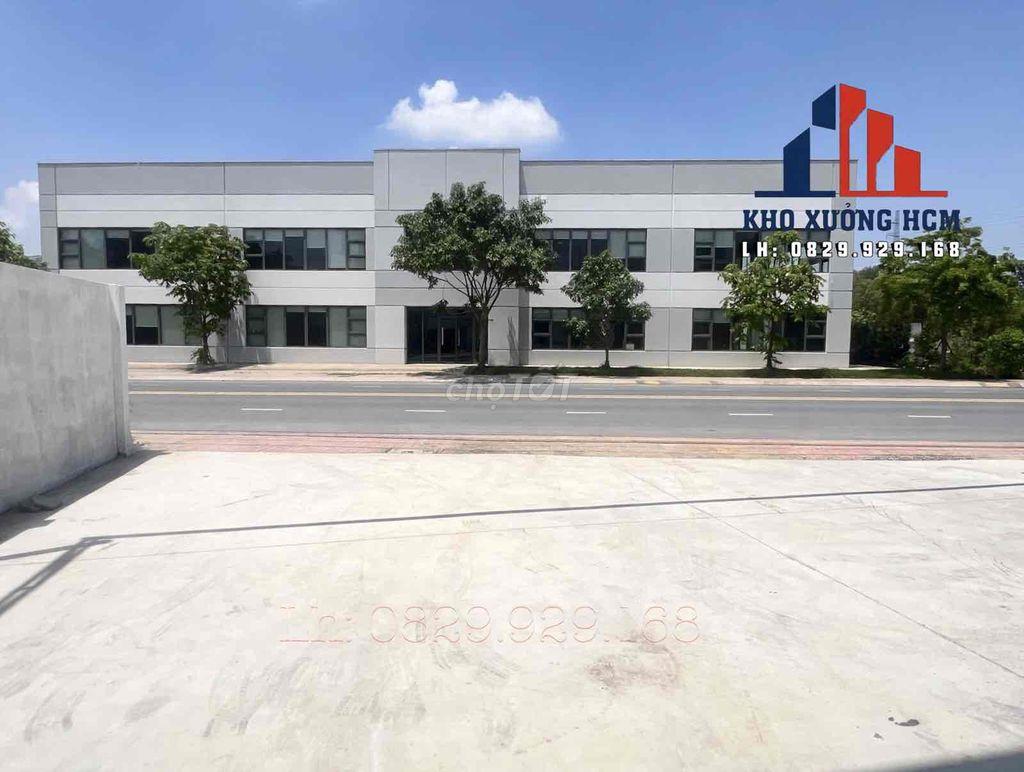 Cho thuê nhà xưởng mặt tiền cont 24/24, dtsd 600m²