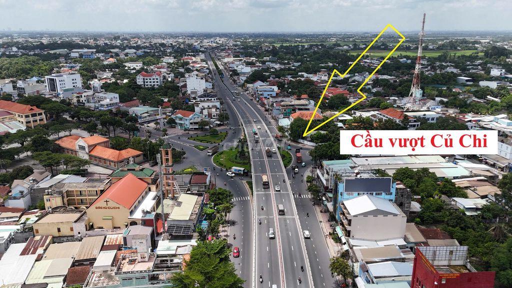 Bán Gấp 95m2 MTĐ Đào Văn Thử giá 890tr gần cầu vượt Củ Chi, SHR.