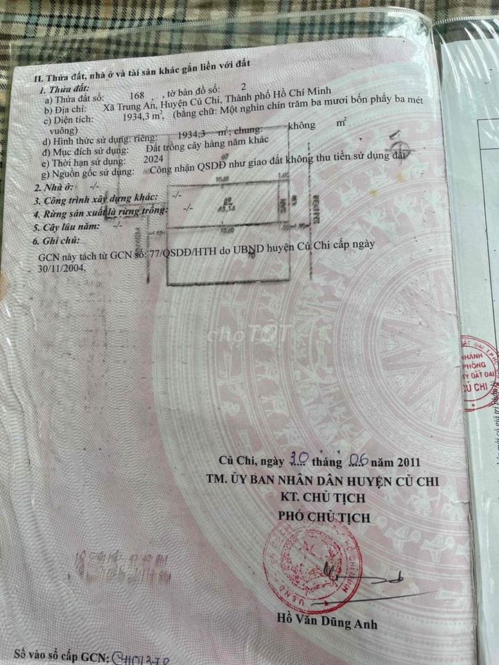 BÁN ĐẤT