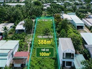 CHỦ KẸT TIỀN CẦN BÁN GẤP LÔ ĐẤT 388m2 Ở XÃ CỦ CHI