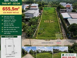 ĐẤT VƯỜN CÓ THỔ