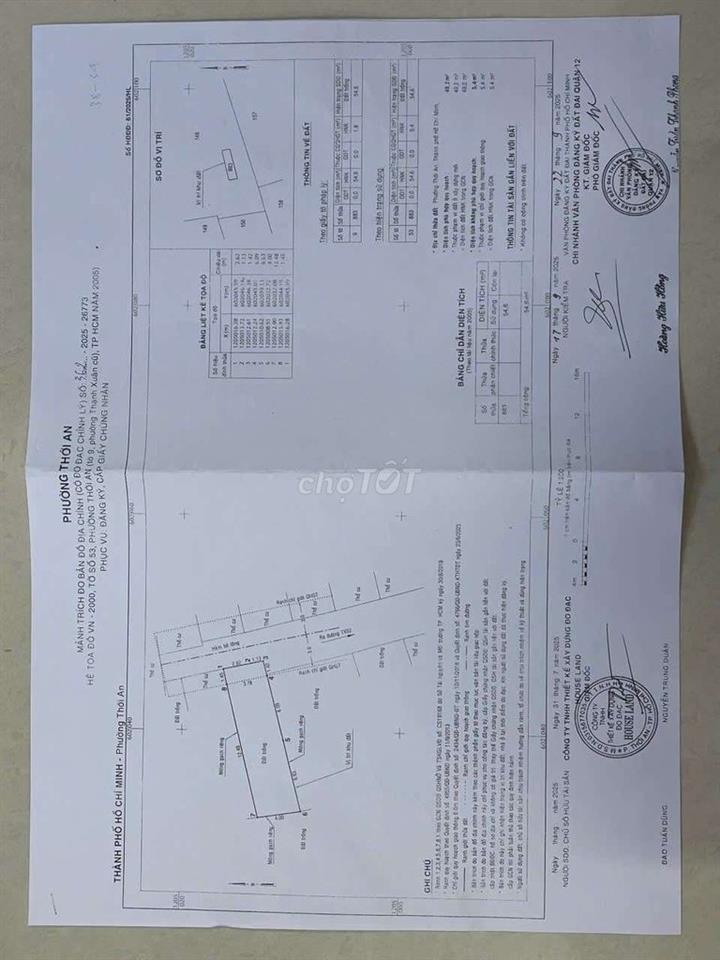 bán gấp lô đất giá rẻ đường tx 48 phường thạnh xuân quận 12